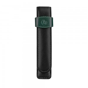 Pelikan Leather Pen Case for 1 Instrument Black Green