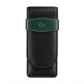 Pelikan Leather Pen Case for 3 Instruments Black Green