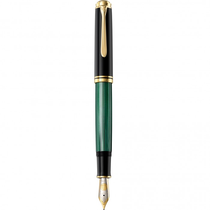 Pelikan Souverän M1000 Black Green Fountain Pen Writing Instruments
