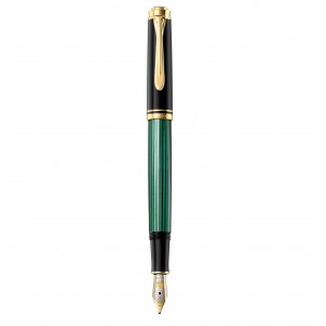 Pelikan Souverän M400 Black Green Fountain Pen