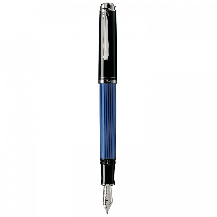 Pelikan Souverän M405 Black Blue Fountain Pen Writing Instruments