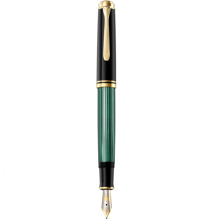 Pelikan Souverän M600 Black Green Fountain Pen Writing Instruments