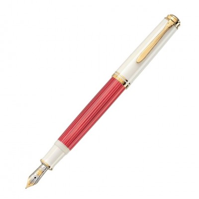 Pelikan Souverän M600 Red White Fountain Pen