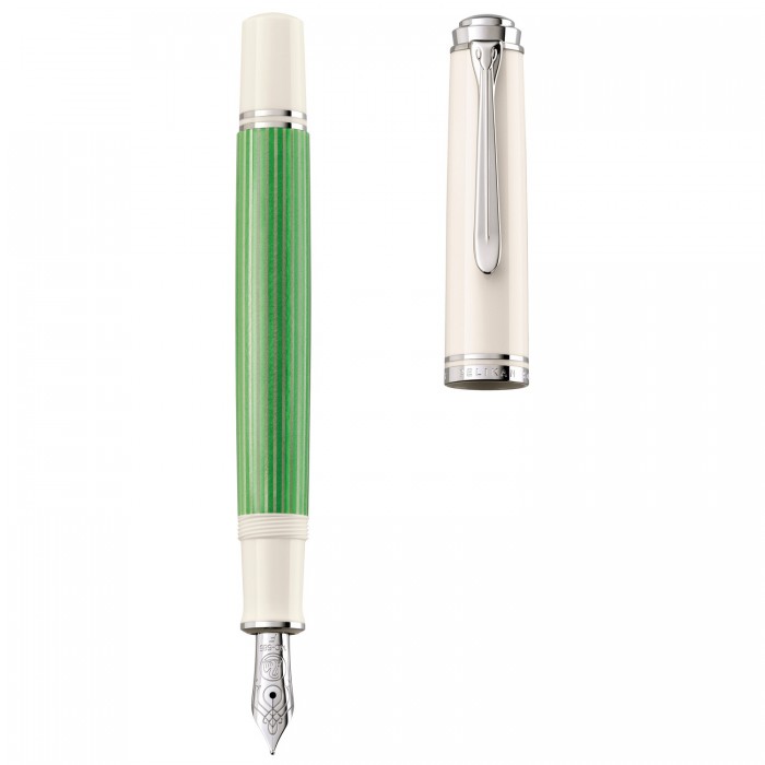 Pelikan Souverän M605 Green White Fountain Pen