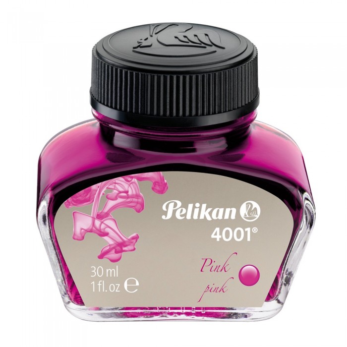 Pelikan 4001 Pink Fountain Pen Ink 30ml