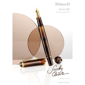 Pelikan Classic M200 Special Edition Smokey Quartz Fountain Pen