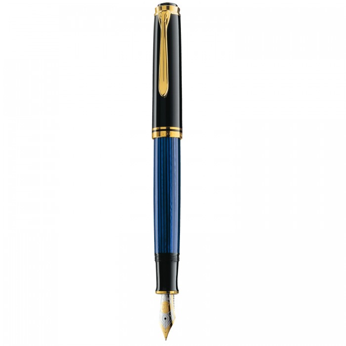 Pelikan Souverän M800 Black Blue Fountain Pen