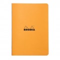 Rhodia Classic Α5 Σημειωματάριο Δεμένο με Συρραπτικό (Orange)