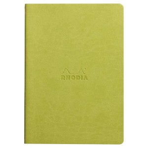 Rhodia Rhodiarama Sewn Spine Notebook (Green)
