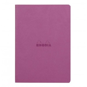 Rhodia Rhodiarama Σημειωματάριο με Εξωτερική Ραφή (Lilac)