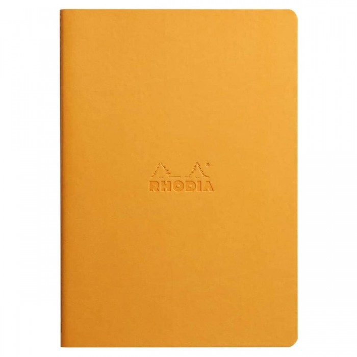 Rhodia Rhodiarama Sewn Spine Notebook (Orange)