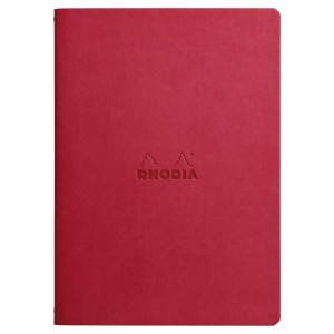 Rhodia Rhodiarama Σημειωματάριο με Εξωτερική Ραφή (Poppy)