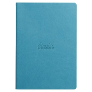 Rhodia Rhodiarama Σημειωματάριο με Εξωτερική Ραφή (Turquoise)