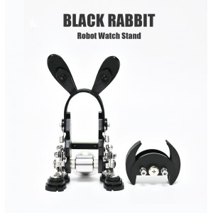 Robotoys Black Rabbit Watch and Pen Stand