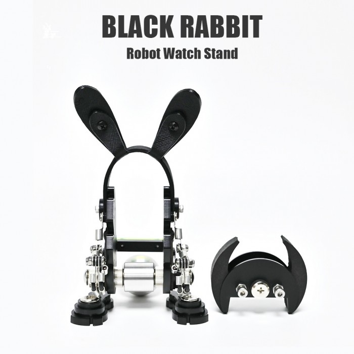 Robotoys Black Rabbit Watch and Pen Stand