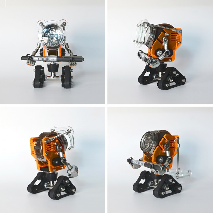 Robotoys Tank Orange Βάση για Ρολόι και Πένα