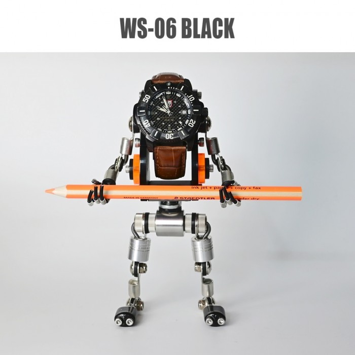 Robotoys WS-06 Black Watch and Pen Stand