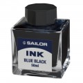 Sailor Fountain Pen Ink Basic Blue Black 50ml 13-1007-244