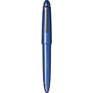 Sailor 1911L Ringless Metallic Simply Blue Fountain Pen
