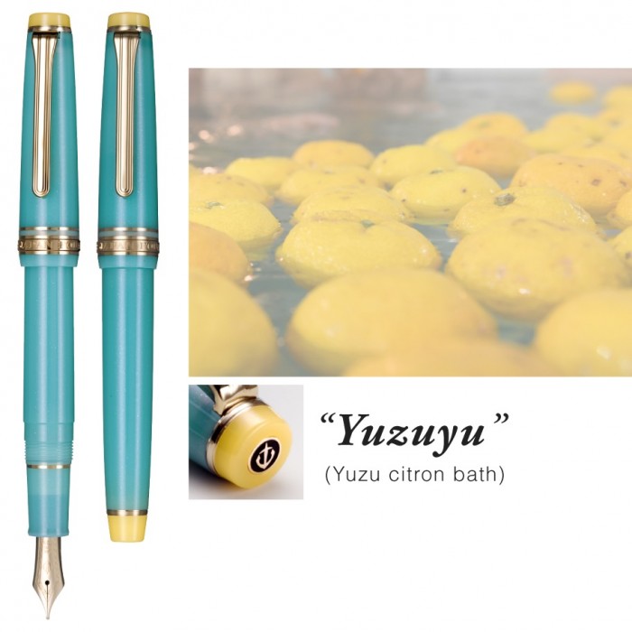 Sailor Pro Gear Slim Solar Term Series Yuzuyu Fountain Pen
