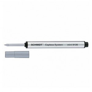 Schmidt Technology Cap-less 8126 ανταλλακτικό στυλό Rollerball Black