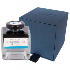 Scribo Fountain Pen Ink Blue Capri S-INK08