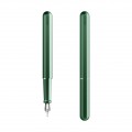 Stilform INK Aluminium Aurora Green Fountain Pen