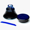 Visconti Blue Fountain Pen Ink Glass Bottle 50ml