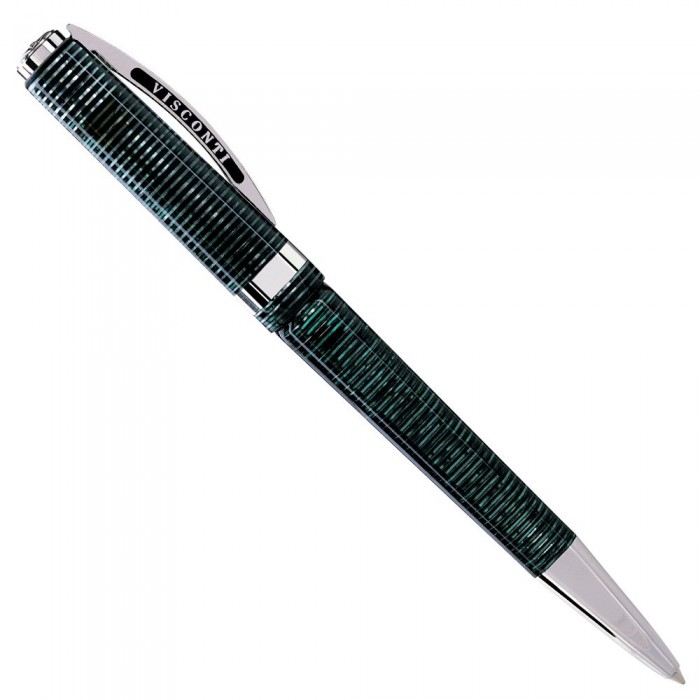 Visconti Wall Street Green Celluloid Ballpoint Pen Writing Instruments