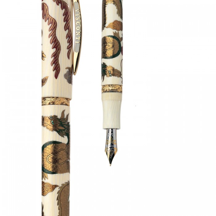 Visconti Supernatural Creatures Makie Dragon and Phoenix Limited Edition Fountain Pen 35101