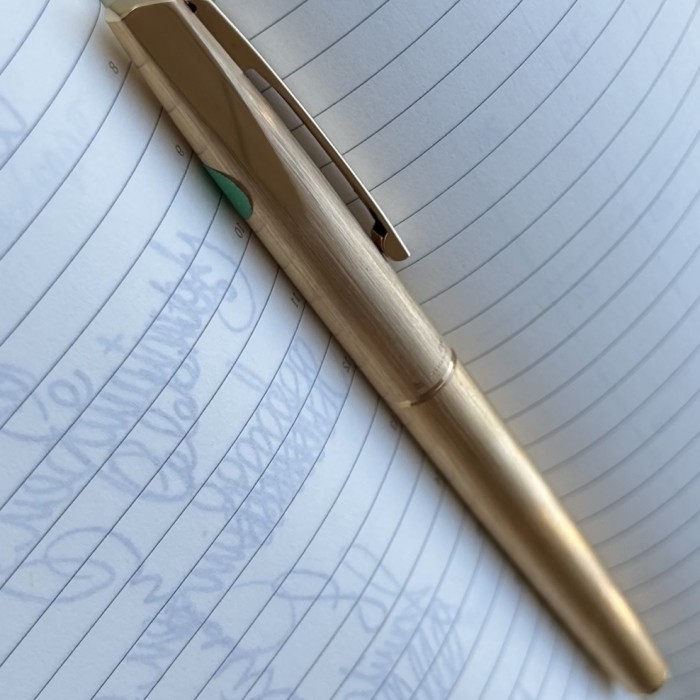 Waterman Concorde Brushed Gold Fountain Pen