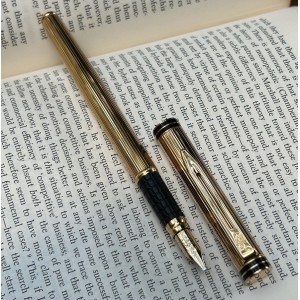 Waterman Exclusive Gold Coated Fountain Pen