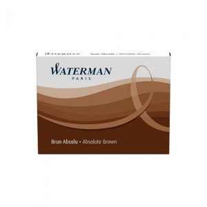 Waterman Ink Cartridges Brown 8 Cartridges