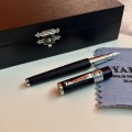 Yard-O-Led Retro Pocket  Black Fountain Pen