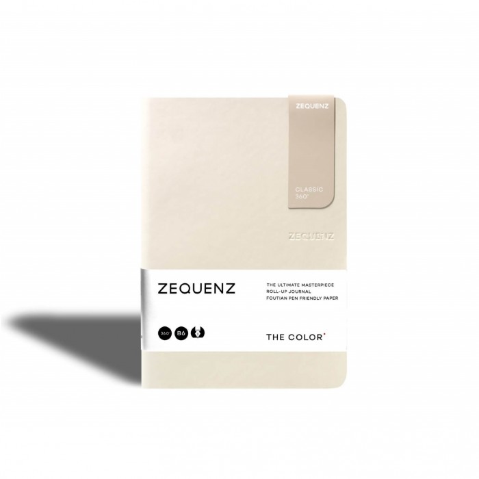 Zequenz Journal B6 Color Ruled Beige